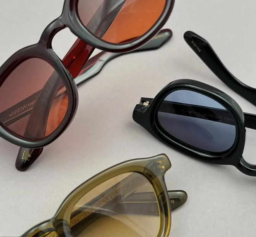 Udvalg af designerbriller og solbriller hos SEERUP OPTICS